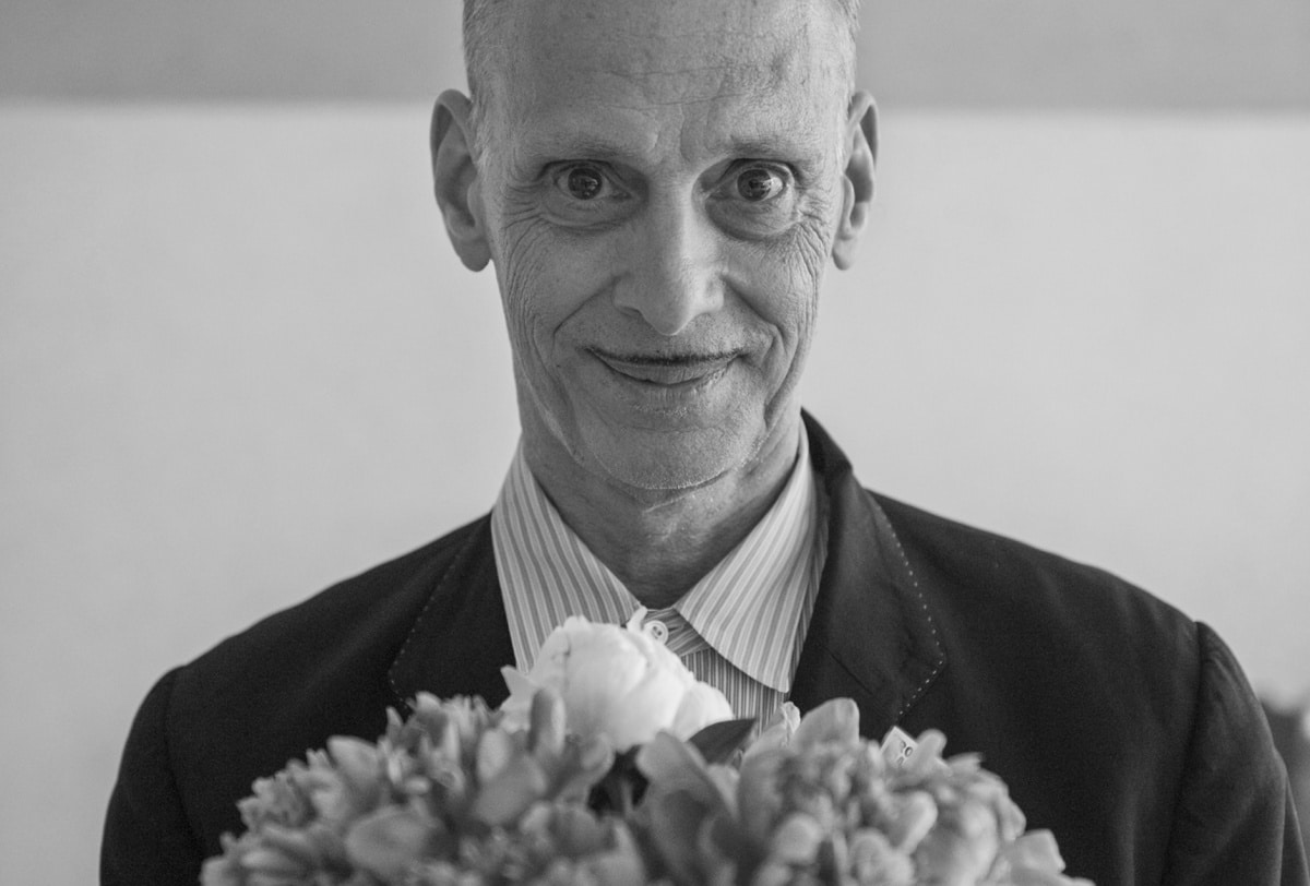 John Waters close up