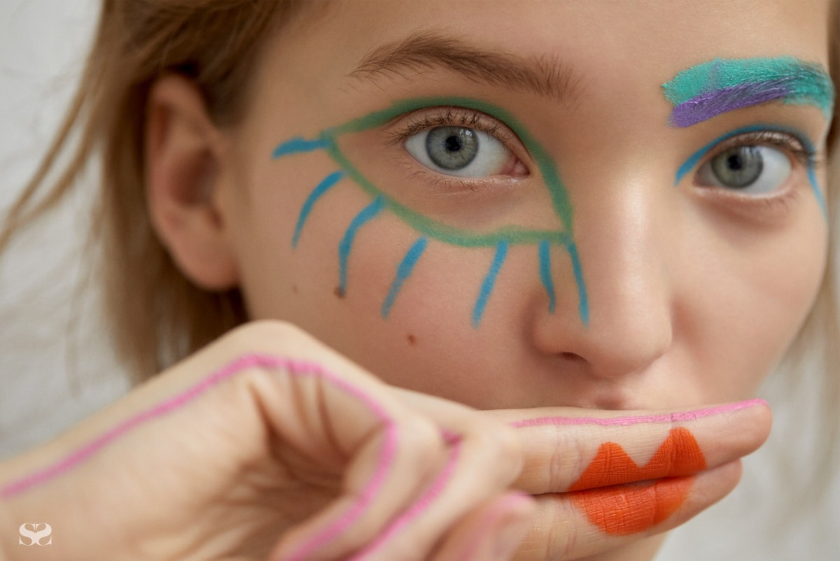 world mental health day face paint