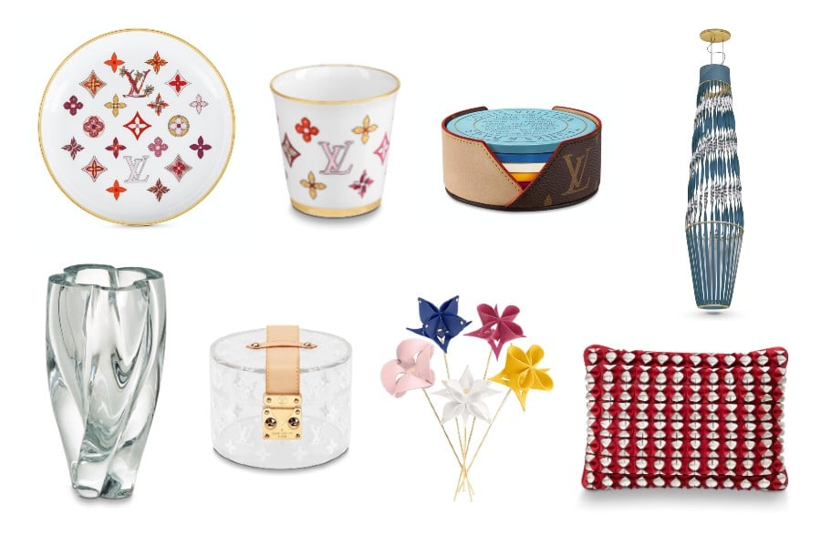 Louis Vuitton Valentine's Day Cups & Plates Set, Furniture & Home