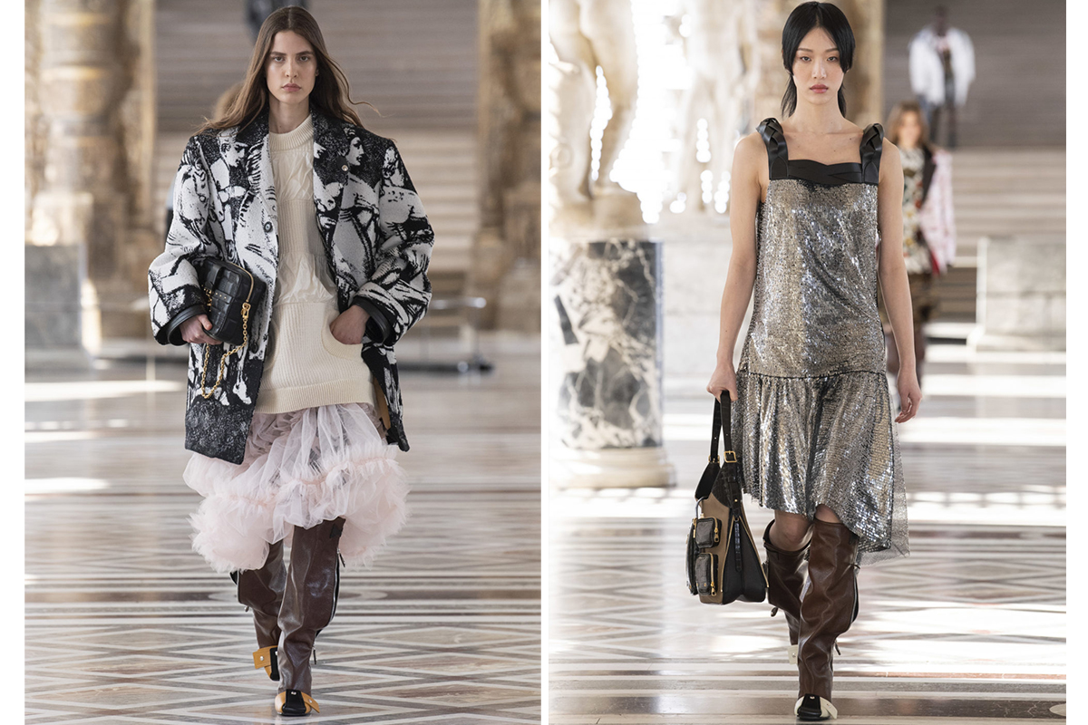 Louis Vuitton FW 21 The Age Of Enlightenment takes over The Lourve
