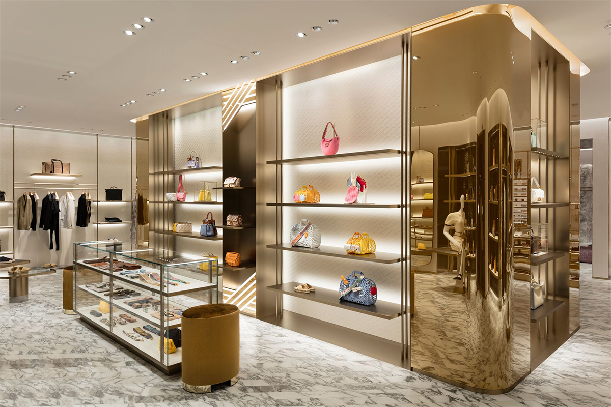 A first look inside Fendi's first Sydney Flagship Boutique