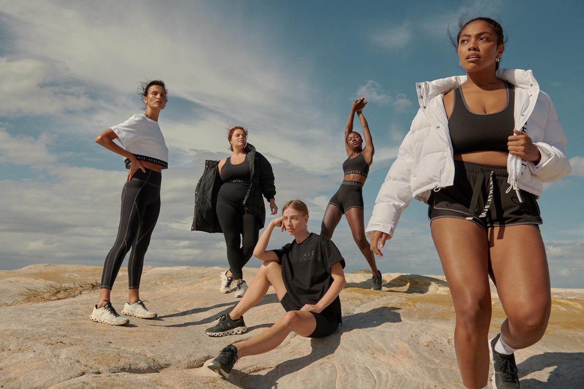 Aje Athletica has finally launched its first activewear collection - RUSSH