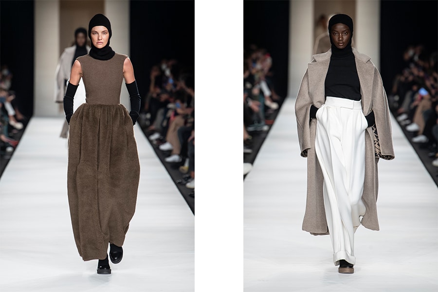 Your first look at the Max Mara Fall 2022 show in Milan
