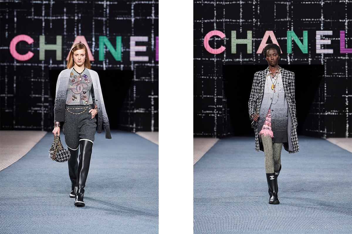 Chanel's FW22 Collection Is All About Tweeds