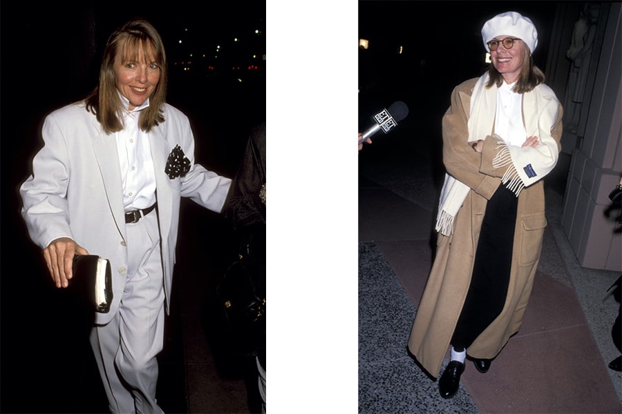 The style of Diane Keaton is a lesson in tailoring
