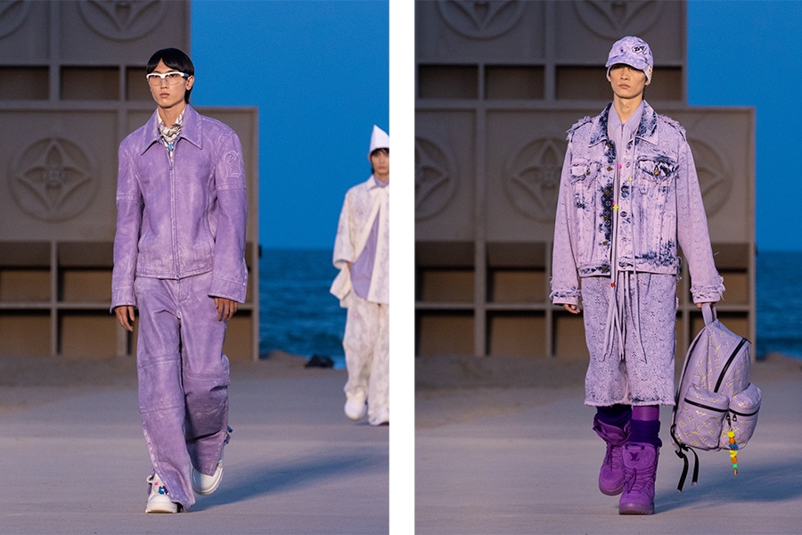 A look at all the elements at the Louis Vuitton Men's SS23 Spin off Show