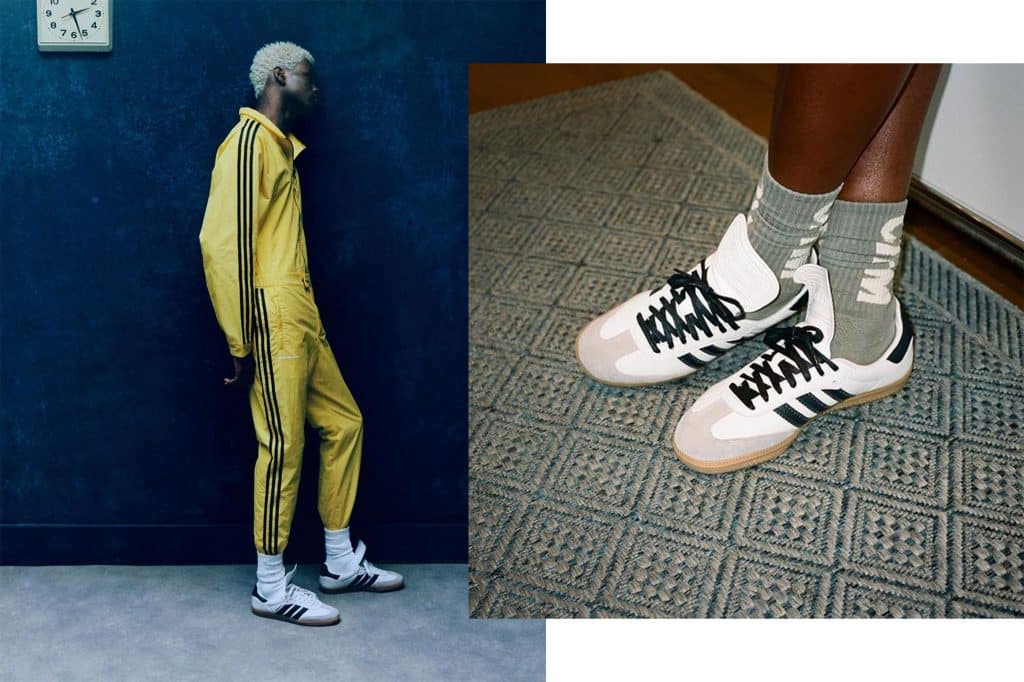 Where to buy the adidas x Humanrace Samba sneakers