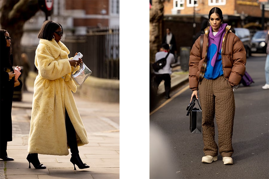 Best street style from London Fashion Week Fall 2023