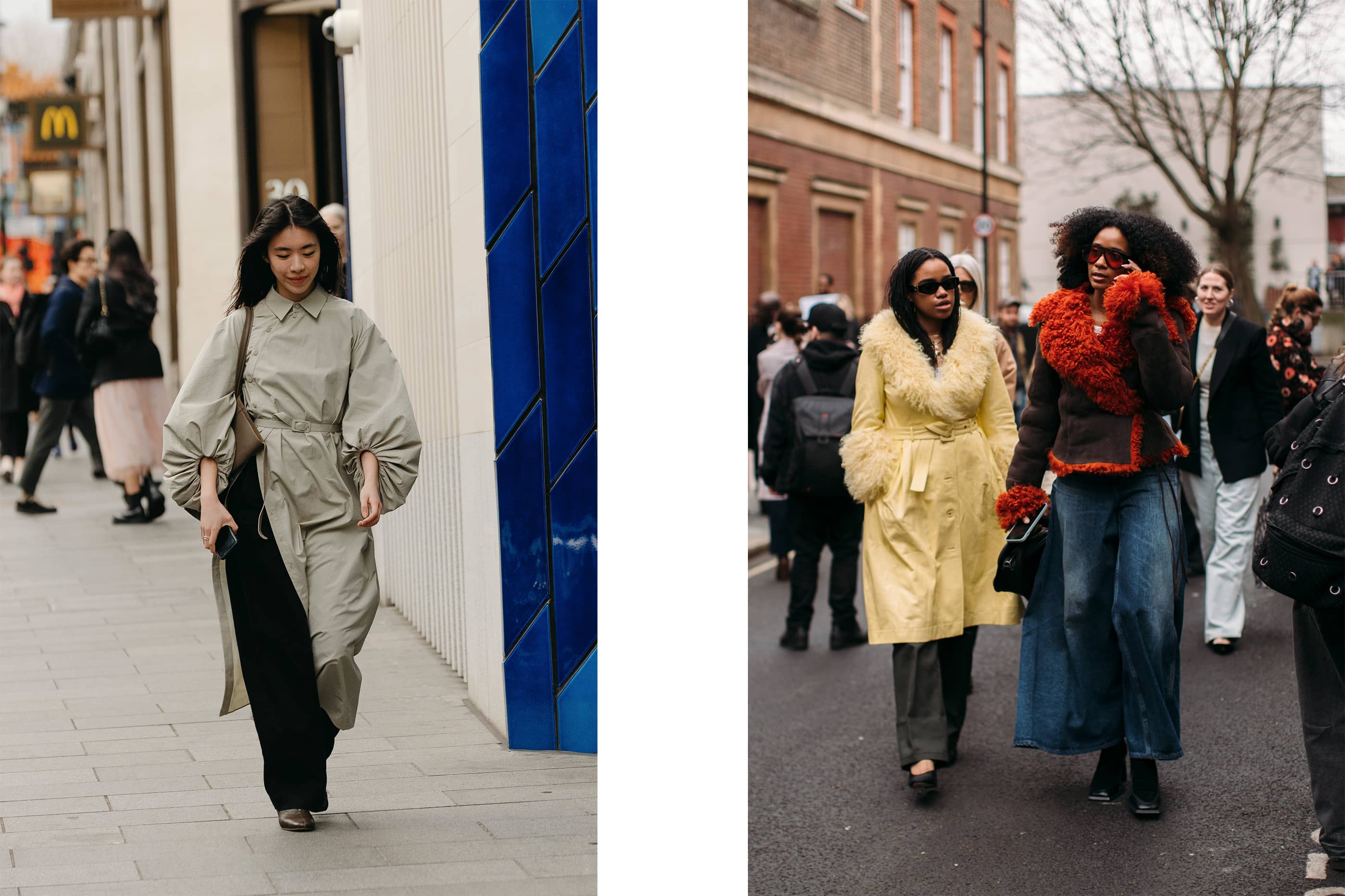 Best street style from London Fashion Week Fall 2023