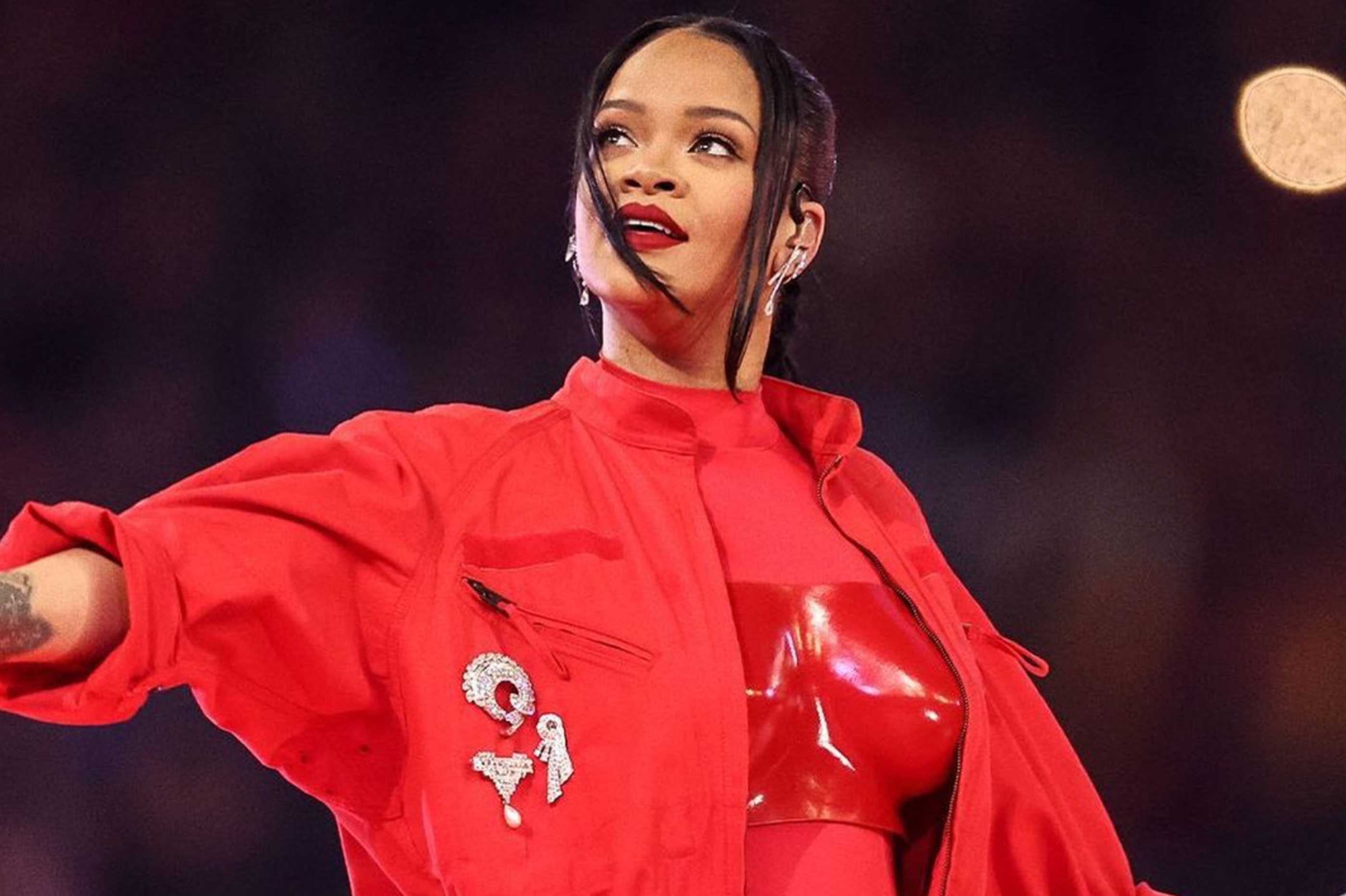 Rihanna's Iconic Red Super Bowl Outfit Inspired Loewe's Latest