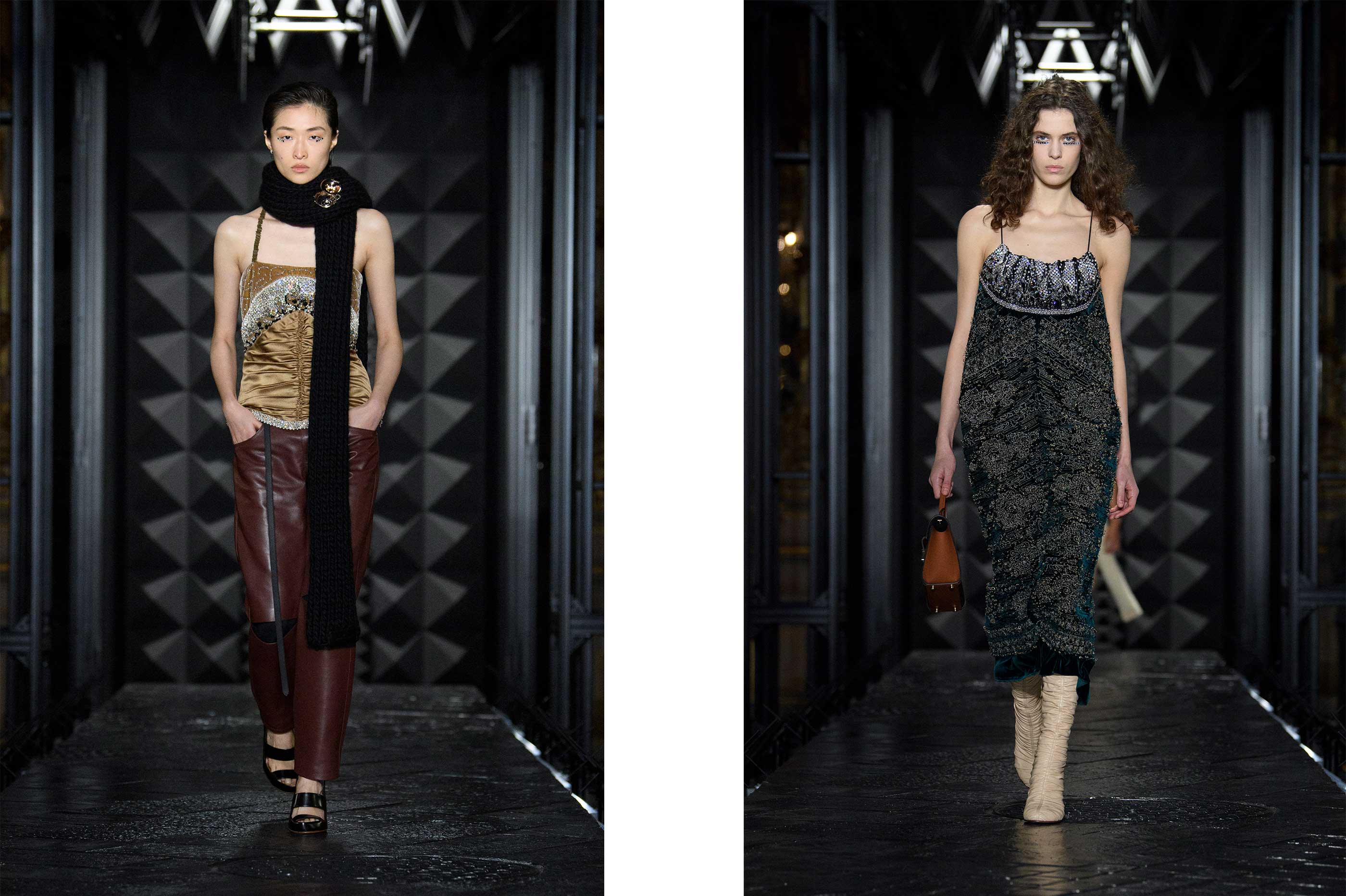 Drooling over the fall / winter styling of this Louis Vuitton
