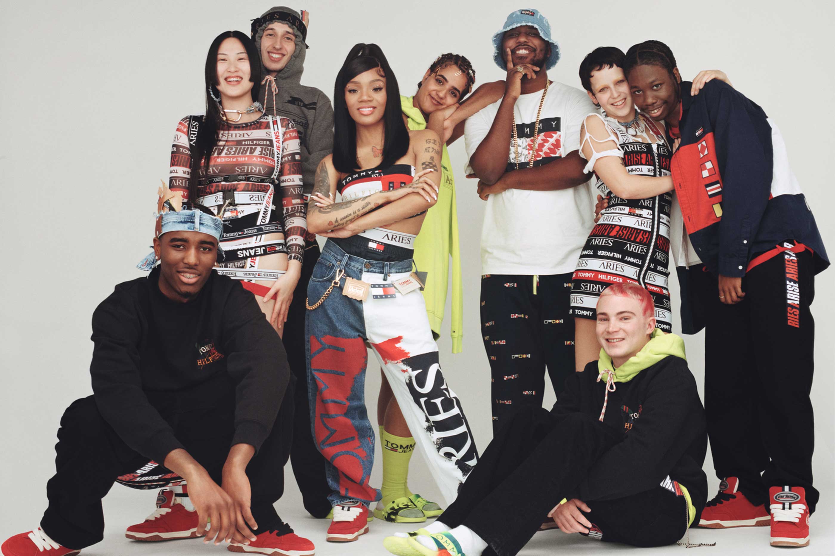 Tommy Jeans X Aries reimagines traditional streetwear codes