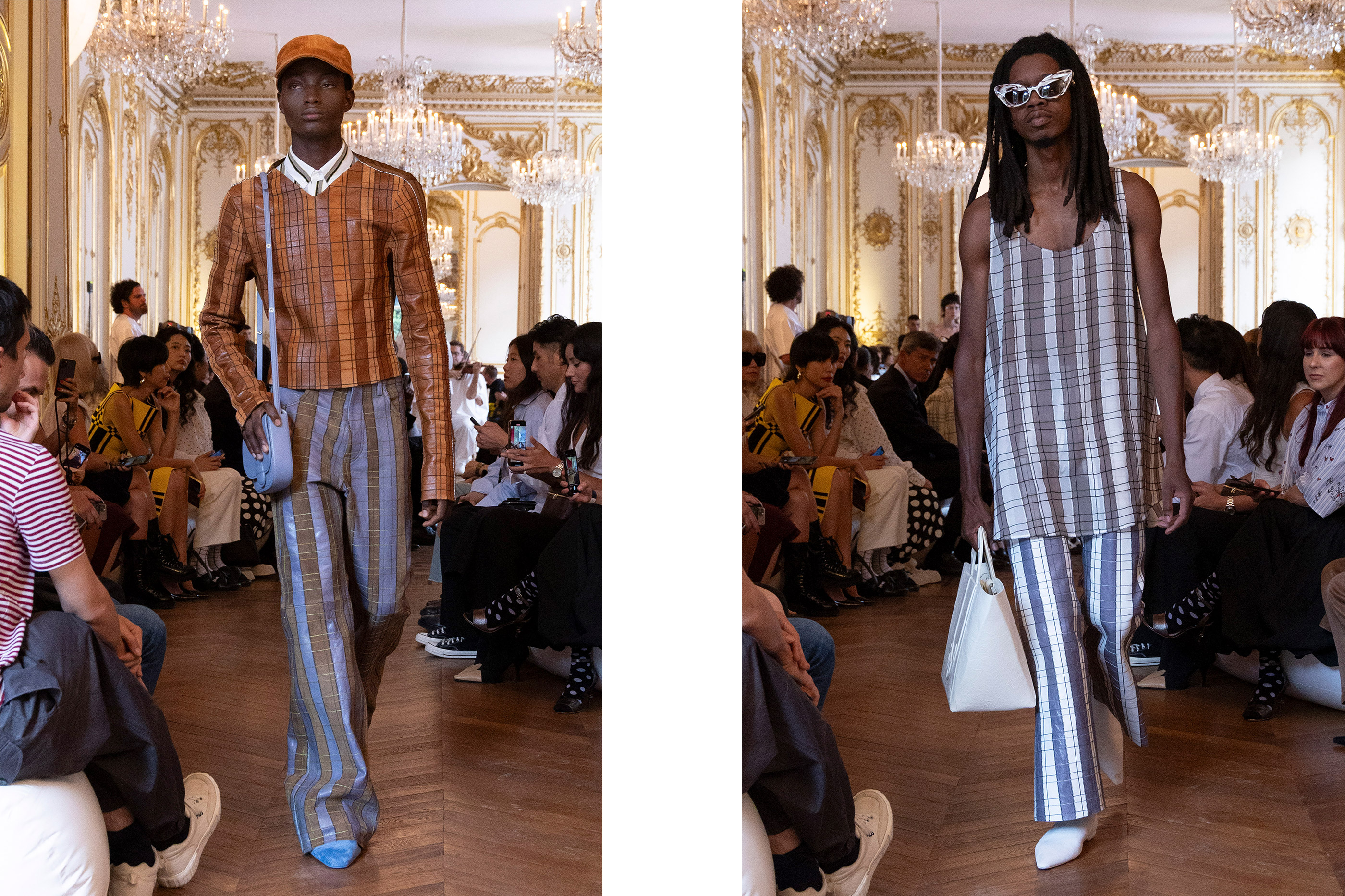 Highlights from the Louis Vuitton Women's SS24 collection. #PFW