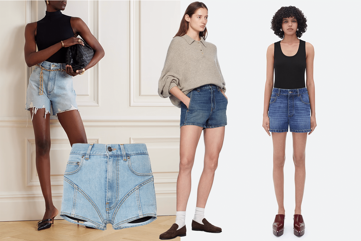 Best designer denim shorts