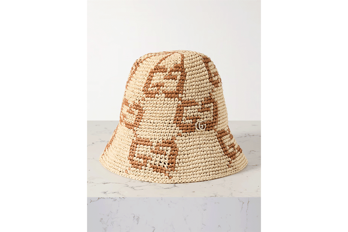 Gucci straw hat