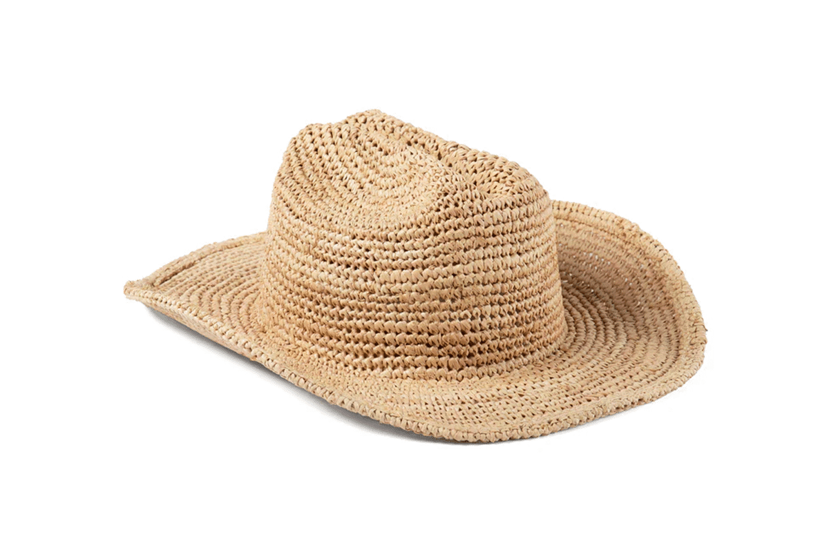 lack of colour straw hat