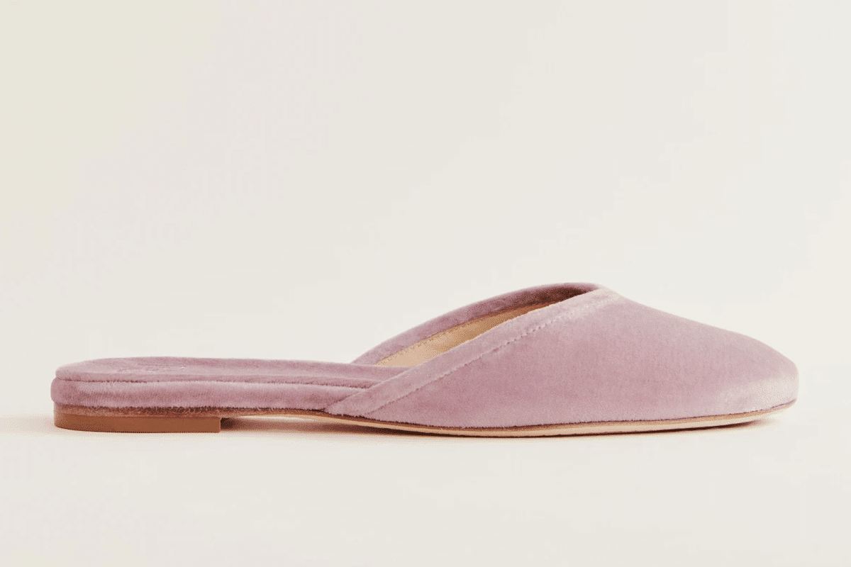 reformation melly flat mule