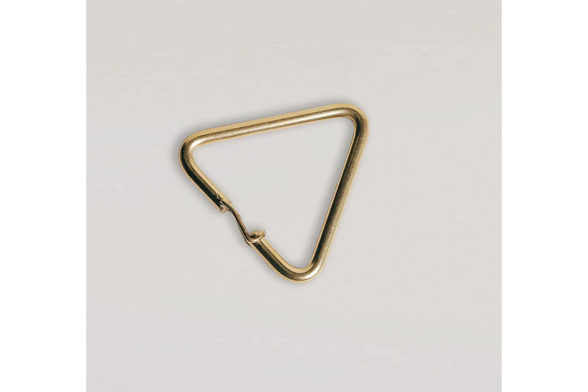 brass keychain