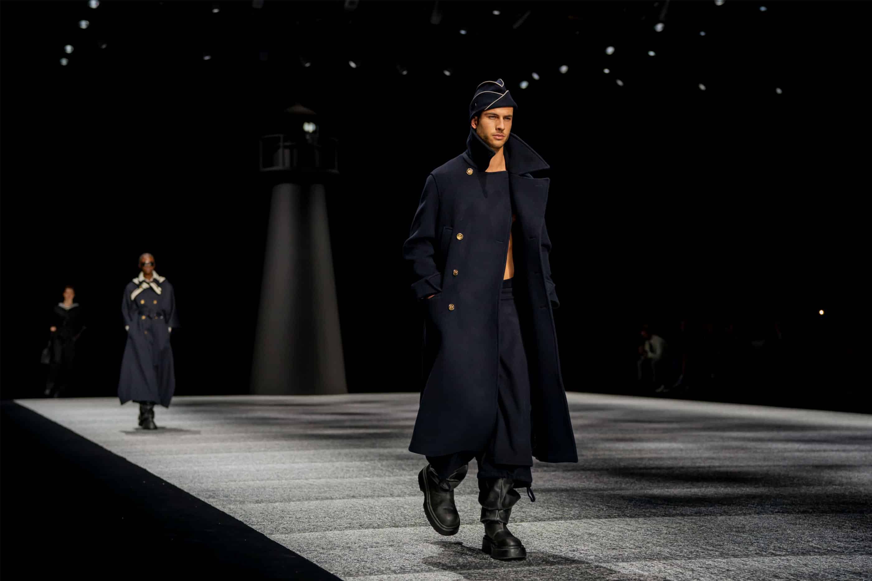 All the best looks from the Emporio Armani Fall Winter 24 show