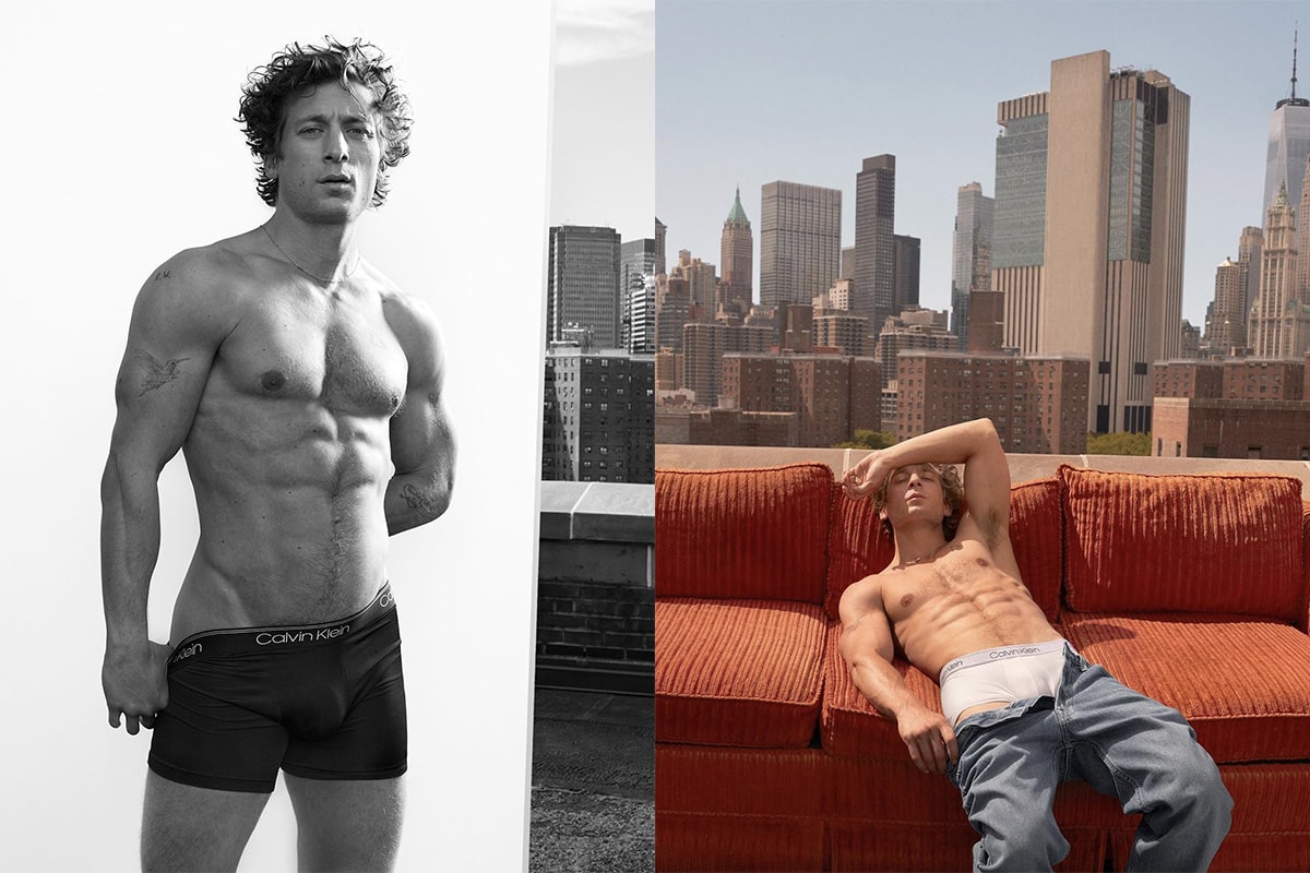We're thirsting over Jeremy Allen White's steamy new Calvin Klein shoot