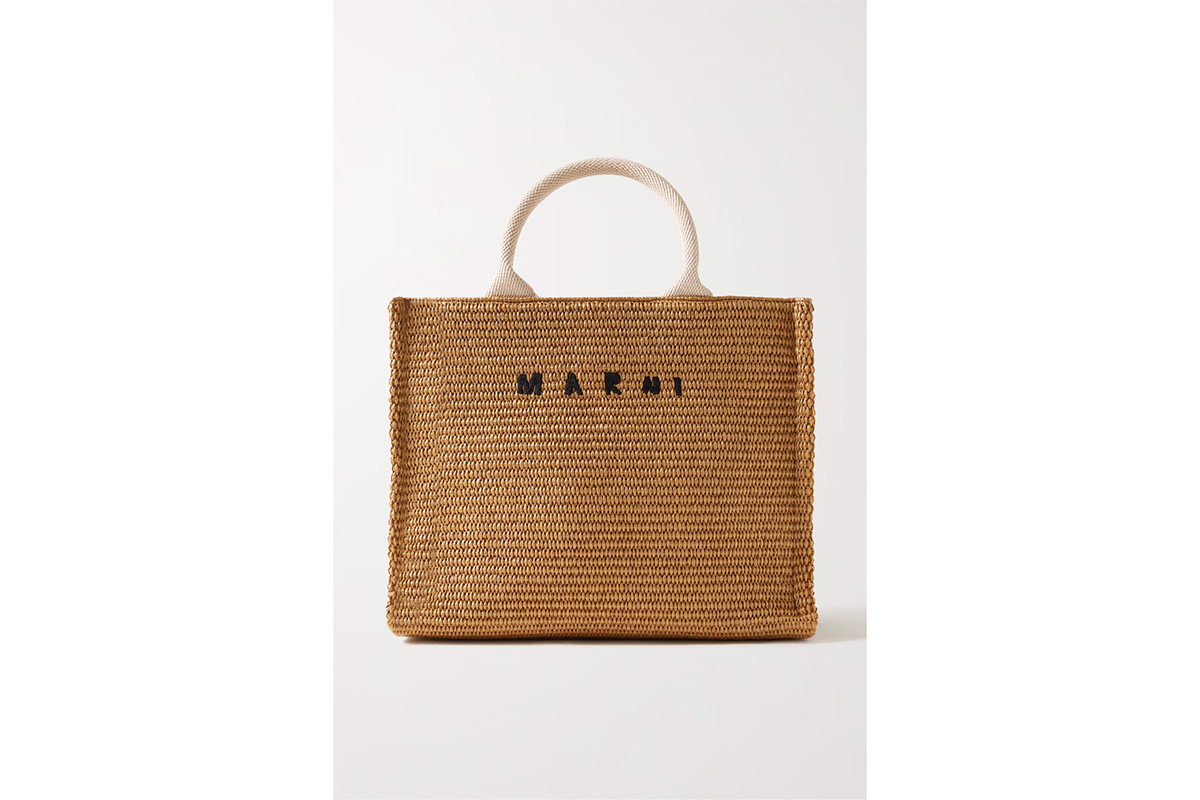 marni raffia tote