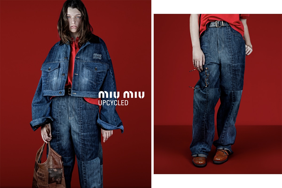 Miu Miu releases new denim Upcycled collection