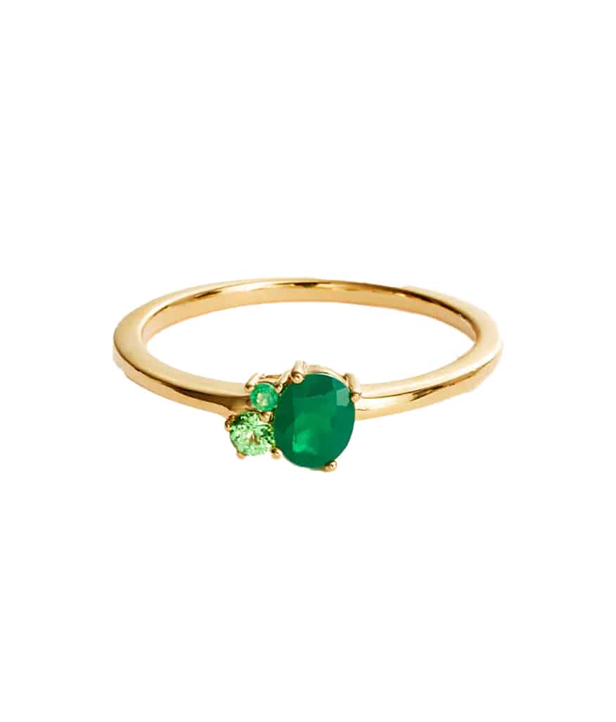 18k Gold Vermeil Kindred Birthstone Ring - May