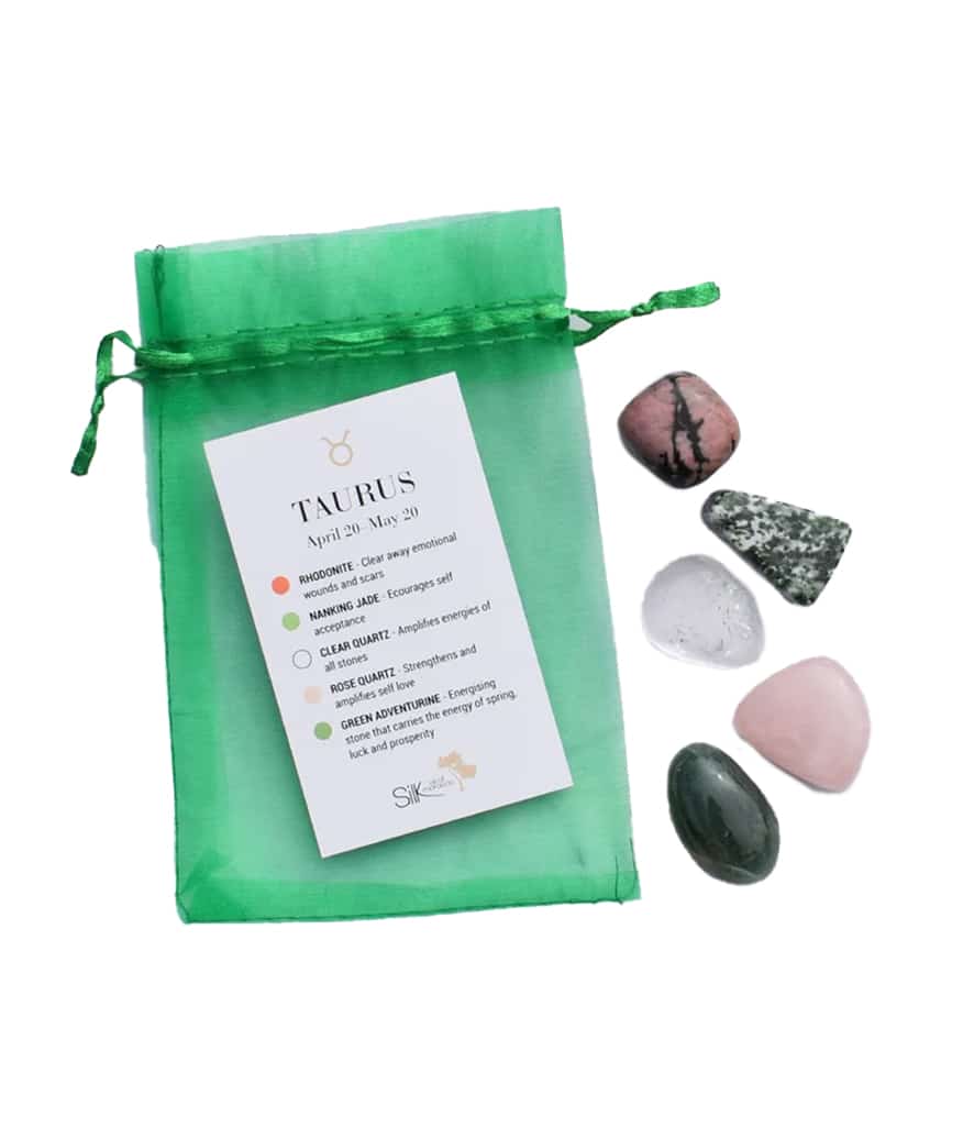 Silk Oil Of Morocco Zodiac Crystal Kit - Taurus