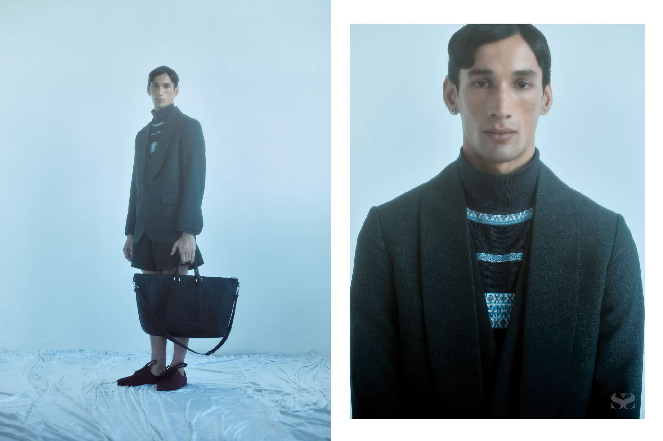 Dior Men give a lesson in outwear dressing for our 'Ideas' issue