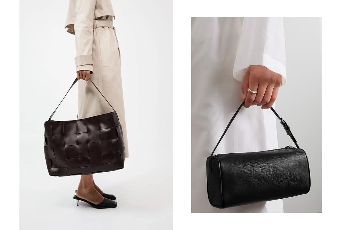 minimalist designer bags