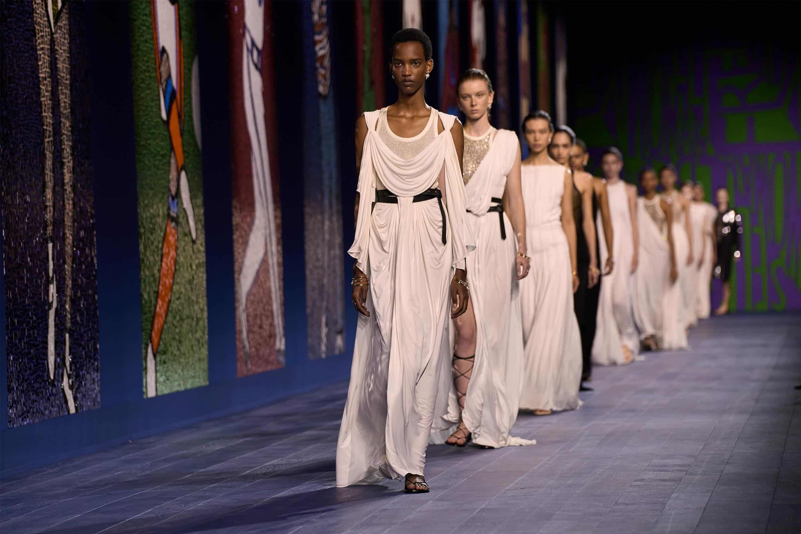 Dior's Haute Couture 2024/25 show on the eve of the Olympics pays homage to the birthplace of the Games