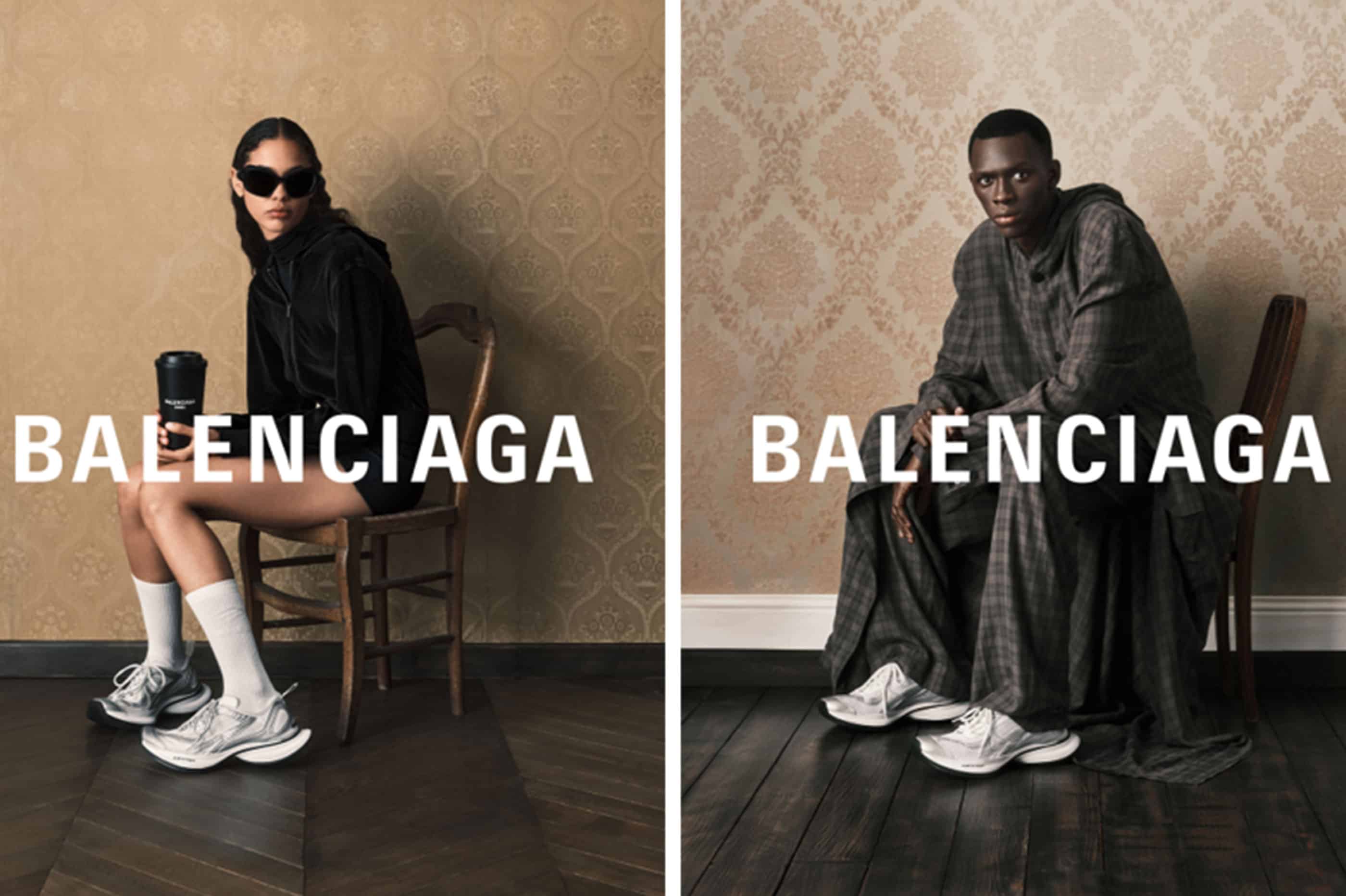 BALENCIAGA unveils new Circuit Sneaker campaign