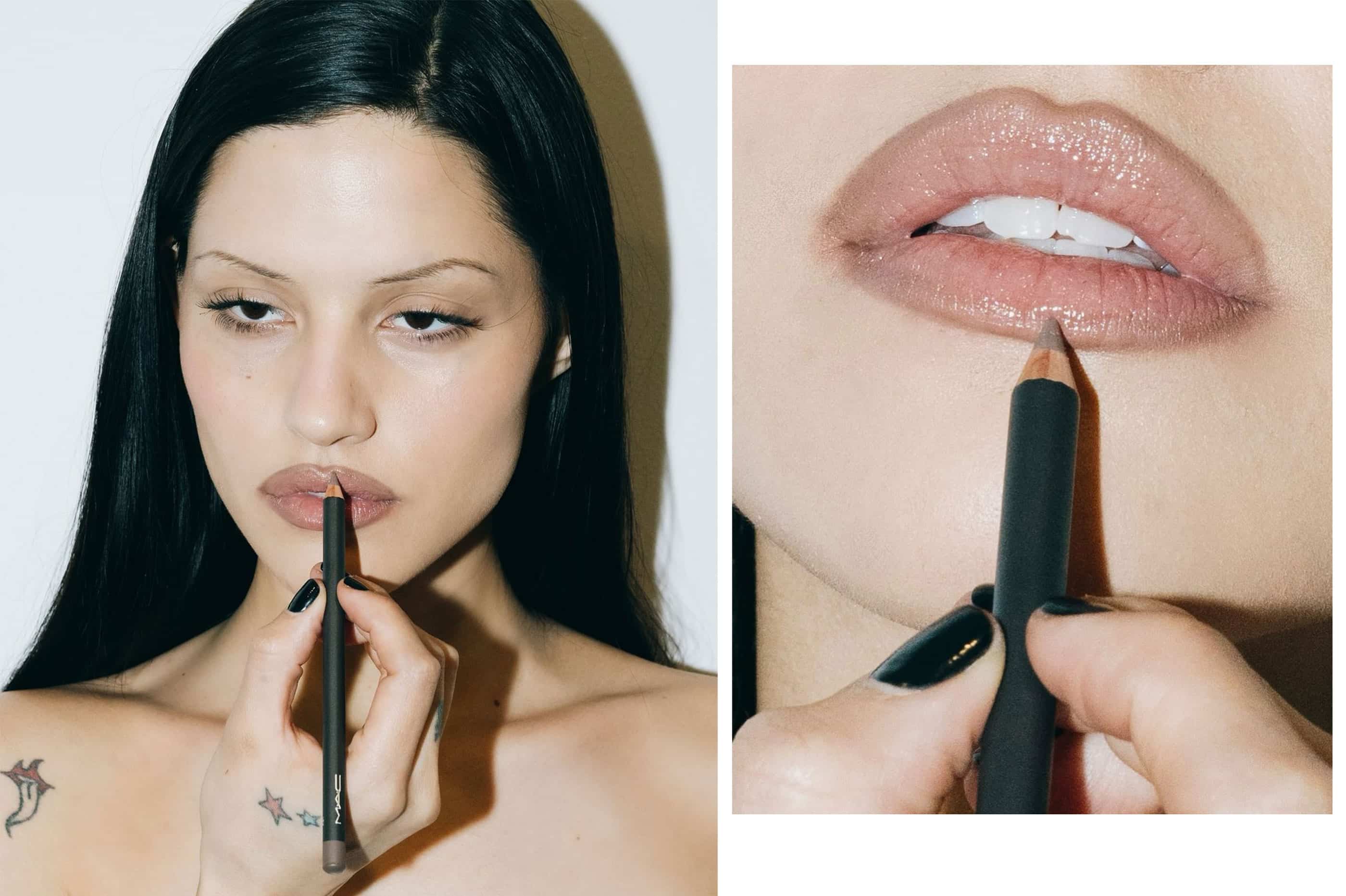 Replicate Gabbriette's signature pout with her limited-edition M.A.C lip kit