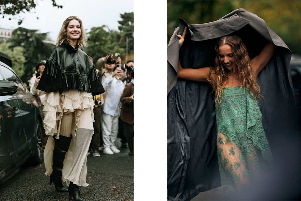 Paris Fashion Week SS25 street style