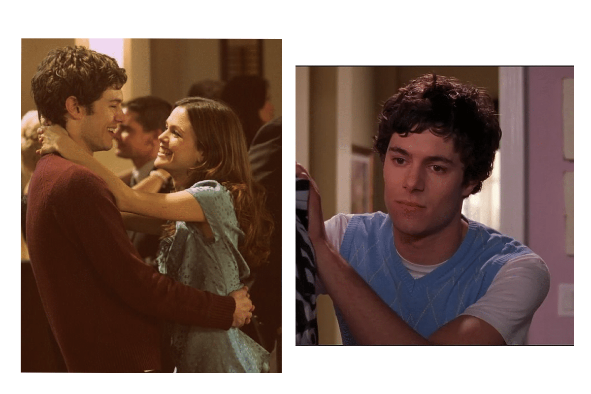 Adam Brody as Seth Cohen.