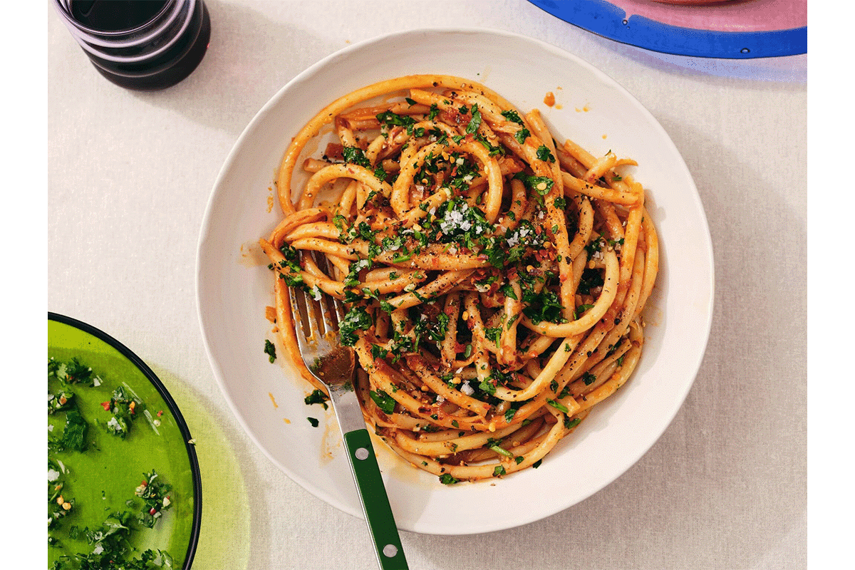 Alison Roman Caramelised Shallot Pasta