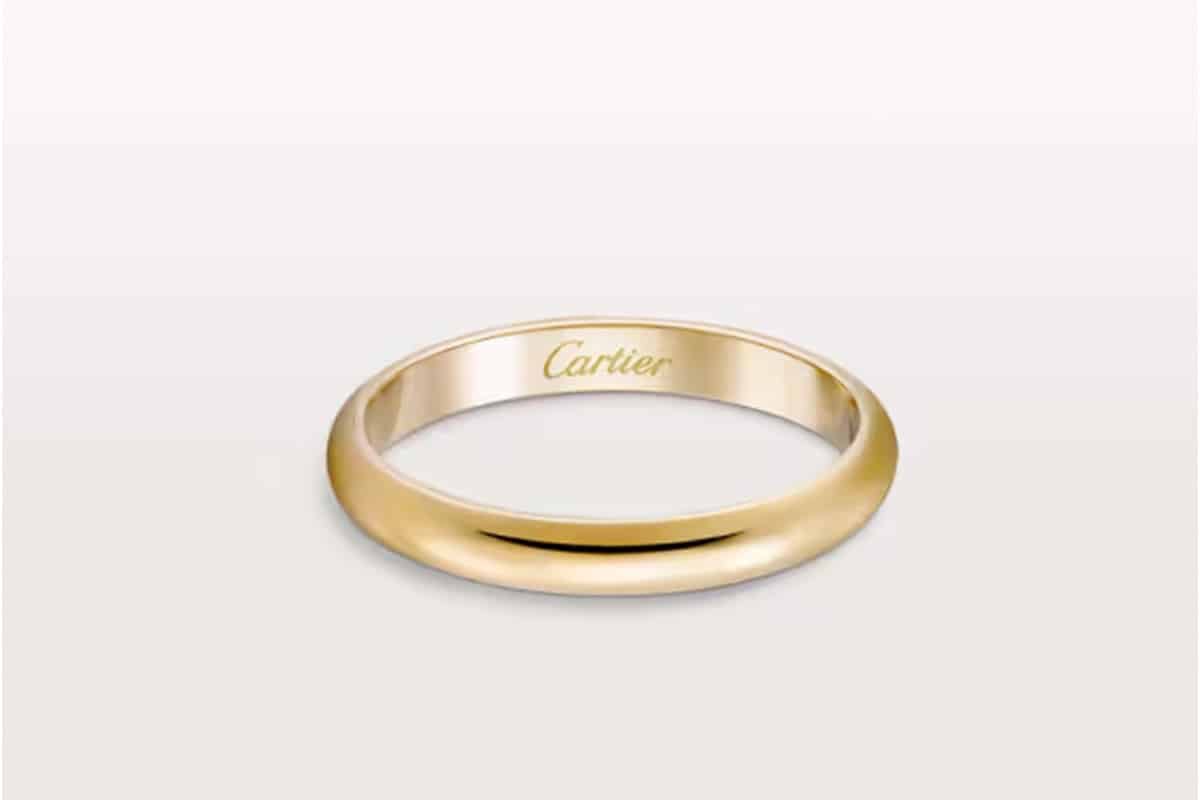 Cartier wedding band