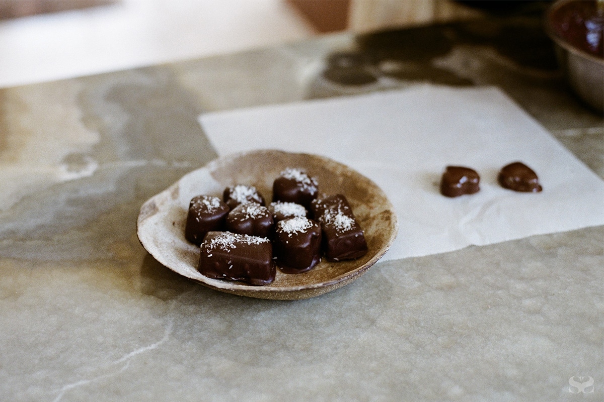 A recipe for Loco Love's coconut and cashew chocolate delights