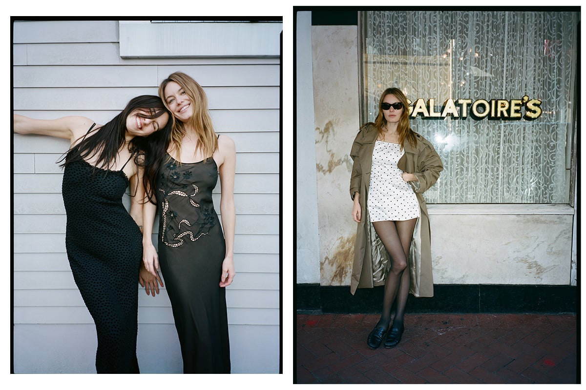 Devon Lee Carlson and Camille Rowe for Réalisation Par