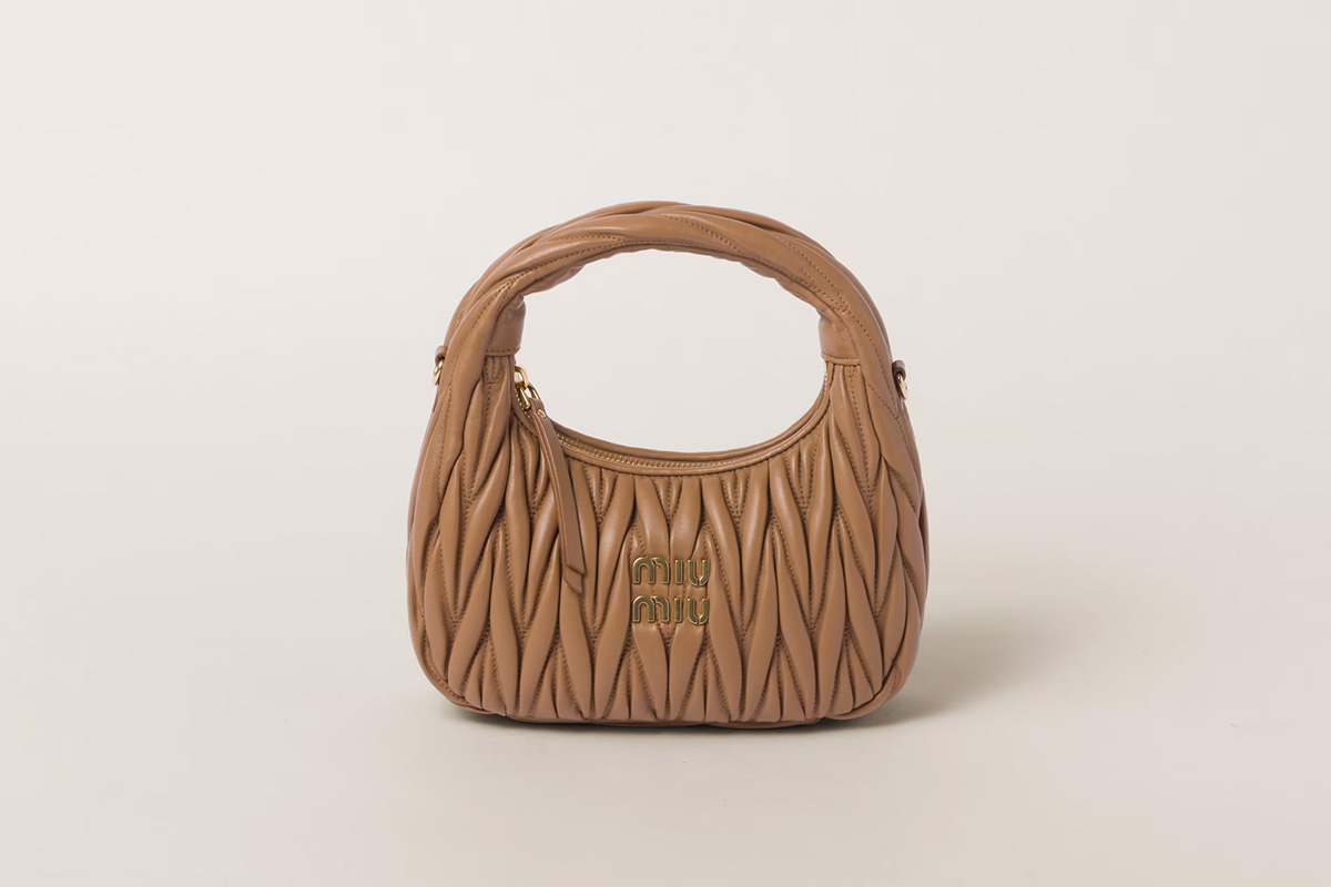 miu miu brown bag