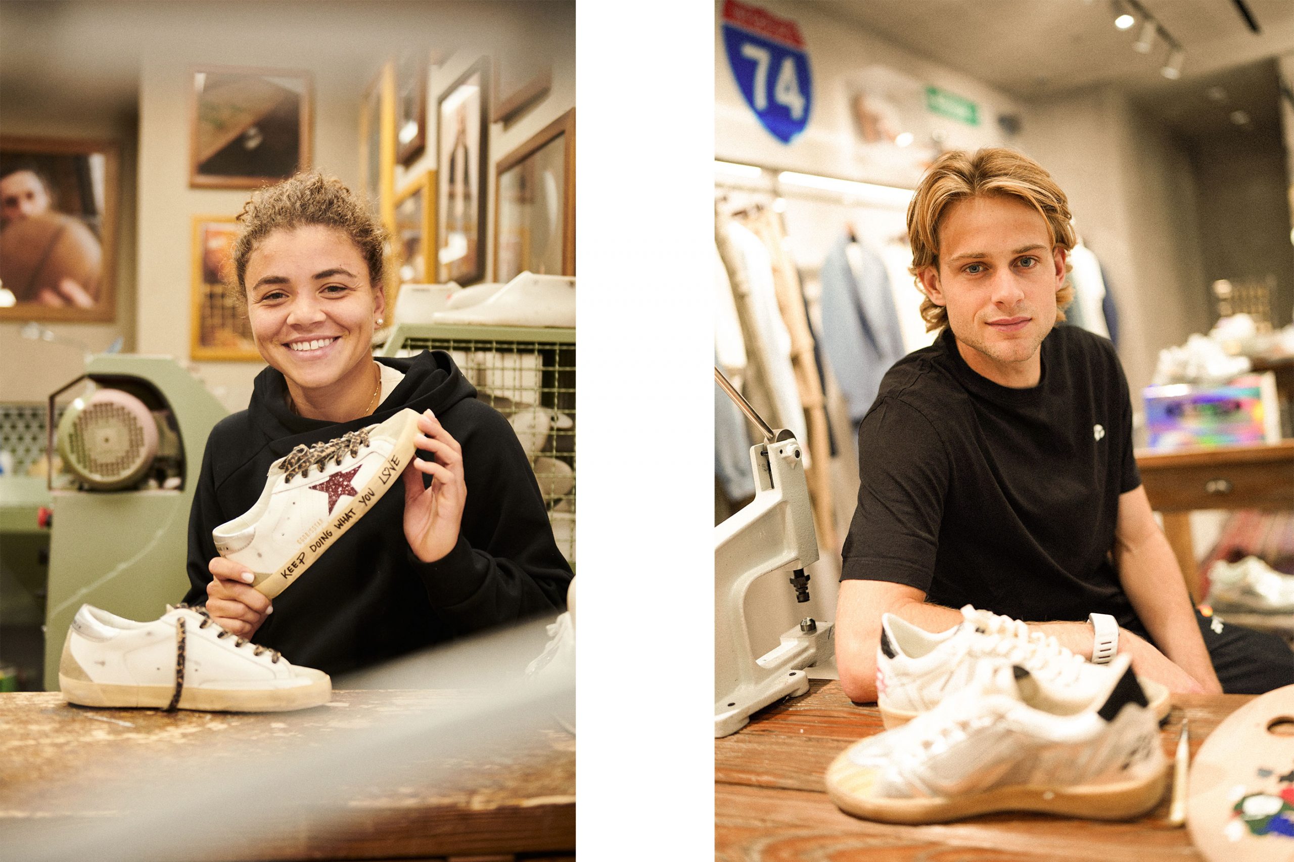 Golden Goose adds tennis ambassadors to its ranks